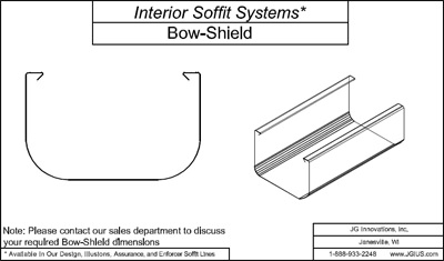 Interior Soffit System Bow-Shield